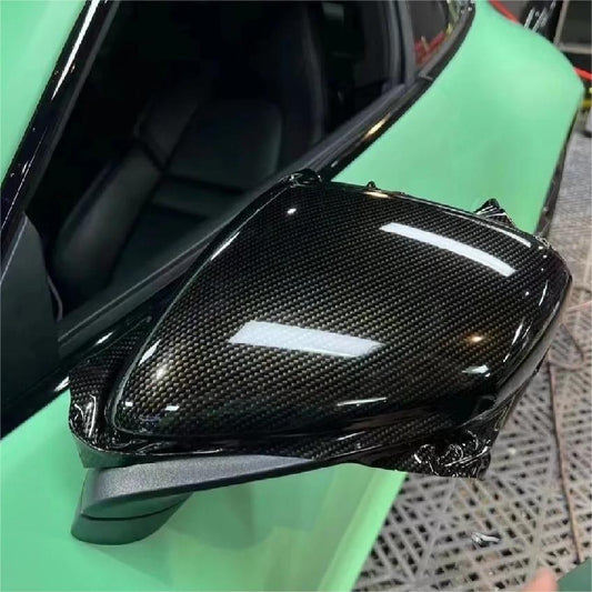 5D Gloss Carbon Fiber Black Car Vinyl Wrap product image 2 - Veloro carbon fiber vinyl wrap