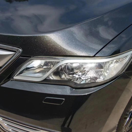 Gloss Metallic Glitter Black Car Vinyl Wrap PET product image 2 - Veloro metallic vinyl wrap
