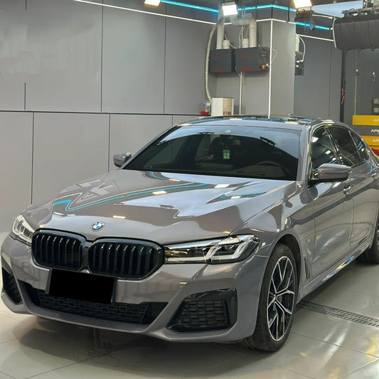 Gloss Metallic Glitter Grey Car Vinyl Wrap product image 3 - Veloro metallic vinyl wrap