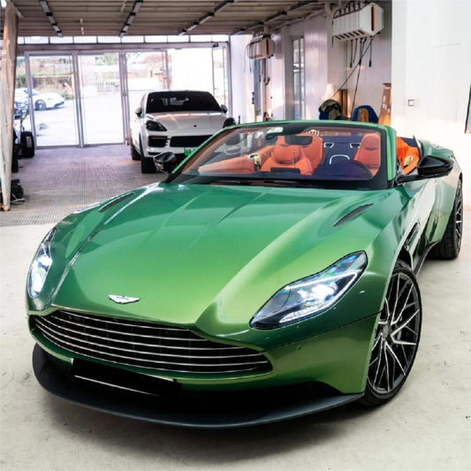 Gloss Metallic Iridescent Emerald Green Car Vinyl Wrap product image 3 - Veloro metallic vinyl wrap