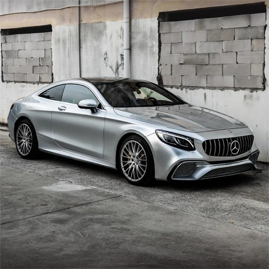 Gloss Metallic Metal Silver Car Vinyl Wrap product image 2 - Veloro metallic vinyl wrap