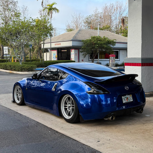 Gloss Metallic Ocean Deep Blue Car Vinyl Wrap PET product image 3 - Veloro metallic vinyl wrap