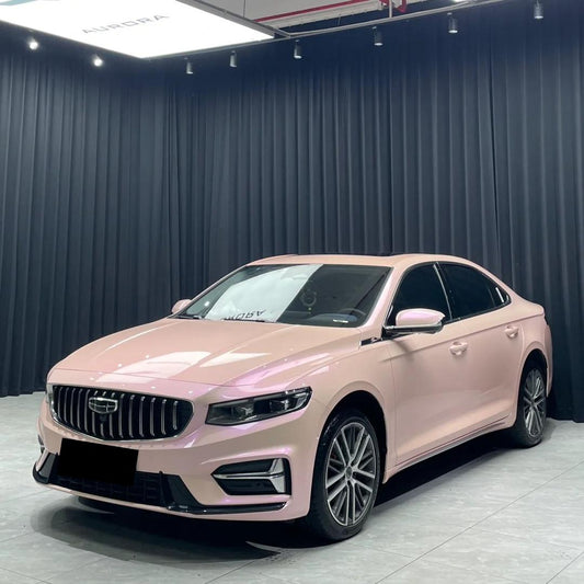 Gloss Metallic Purple Pink Car Vinyl Wrap PET product image 3 - Veloro metallic vinyl wrap