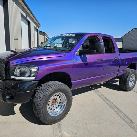Gloss Metallic Rainbow Laser Dark Purple Car Vinyl Wrap product image 3 - Veloro metallic vinyl wrap