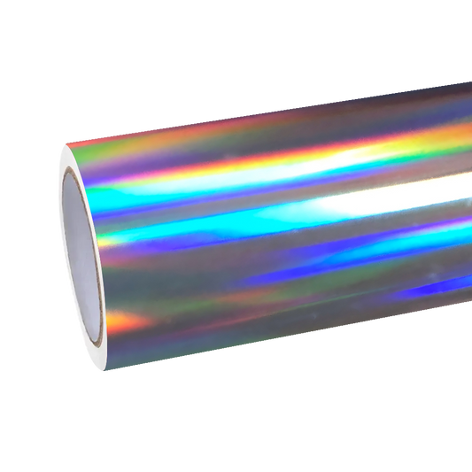 Gloss Holographic Chrome Laser Electroplated Silver Car Vinyl Wrap product image 2 - Veloro chrome vinyl wrap