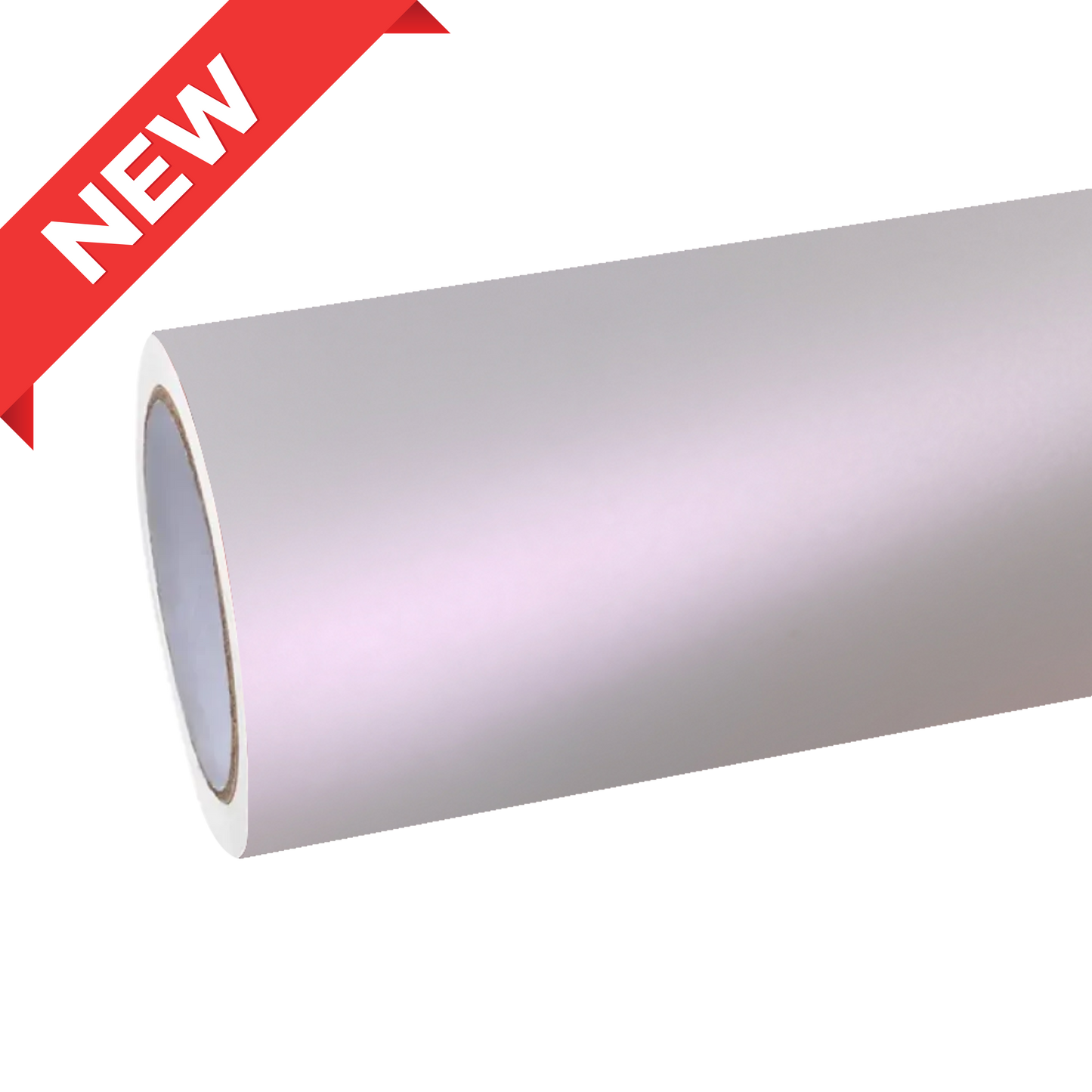 Matte Metallic Chameleon Light Pink White Car Vinyl Wrap