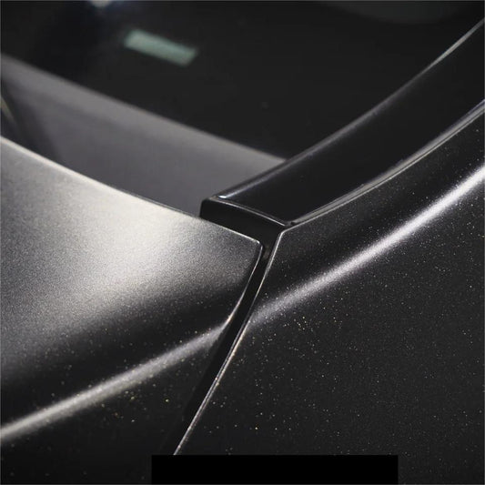 Matte Metallic Sparkle Glitter Black Car Vinyl Wrap product image 2 - Veloro matte vinyl wrap