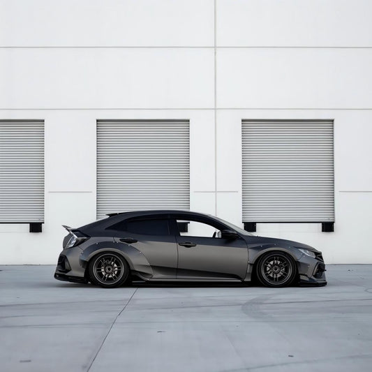 Matte Ultimate Flat Meteorites Grey Car Vinyl Wrap PET product image 2 - Veloro matte vinyl wrap