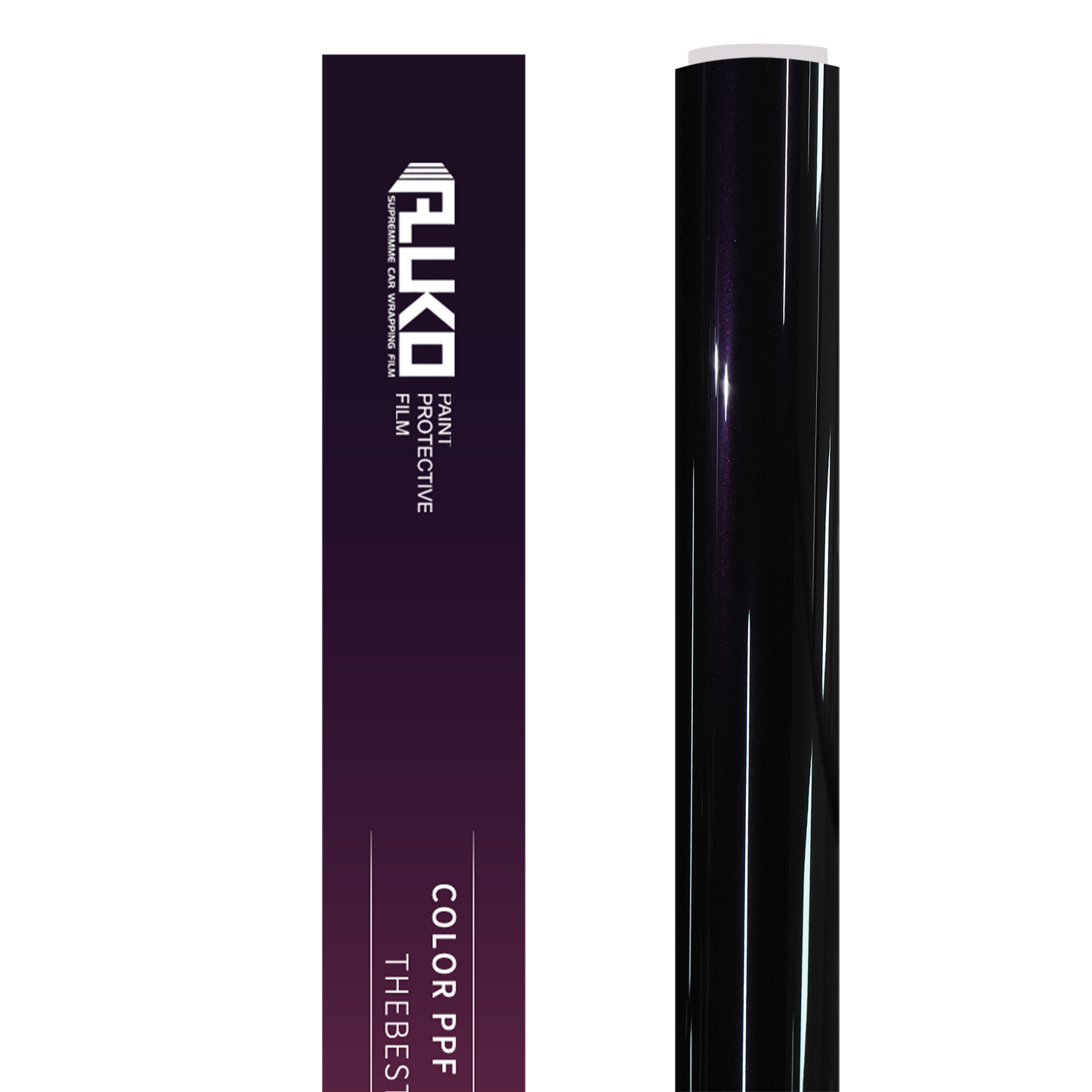 TPU Gloss Amethyst Purple Colored PPF Paint Protection Film product image 3 - Veloro paint protection film