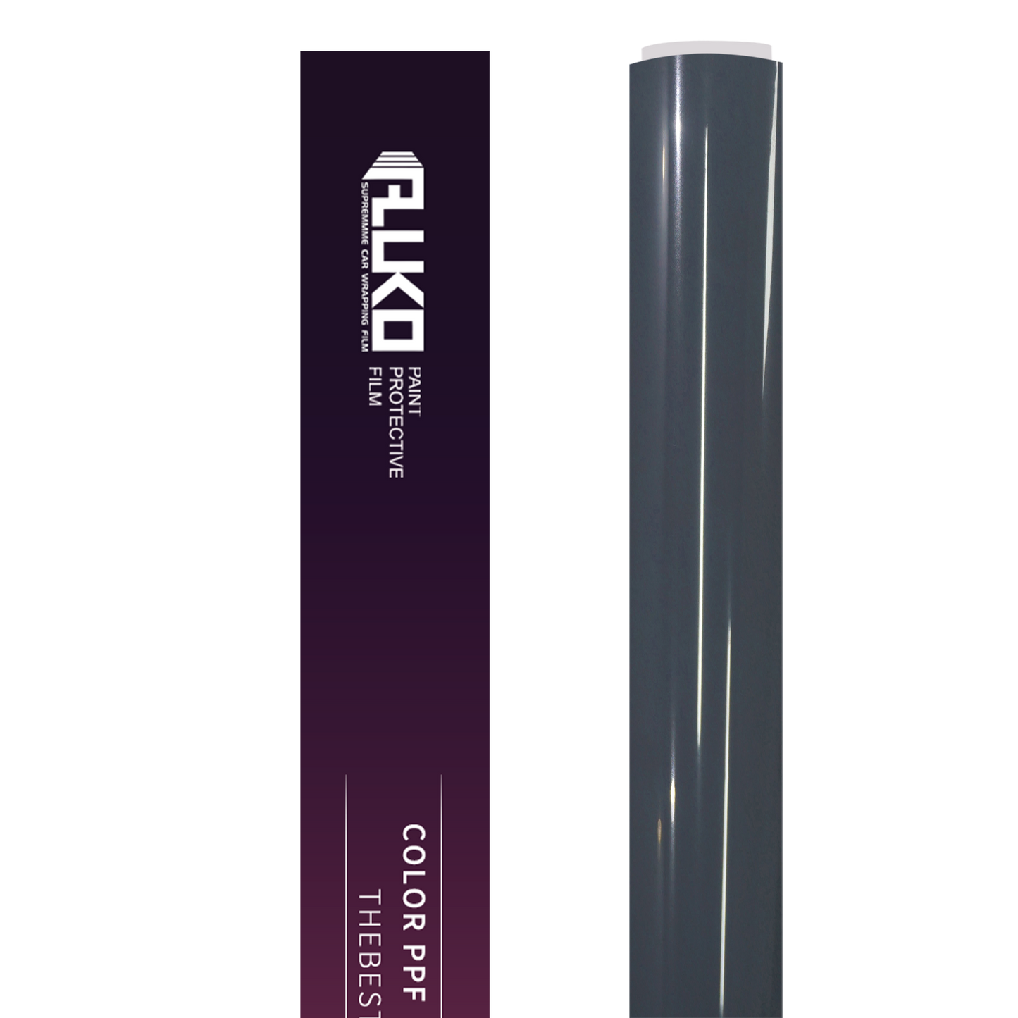 TPU Gloss Arctic Grey Colored PPF Paint Protection Film product image 2 - Veloro paint protection film