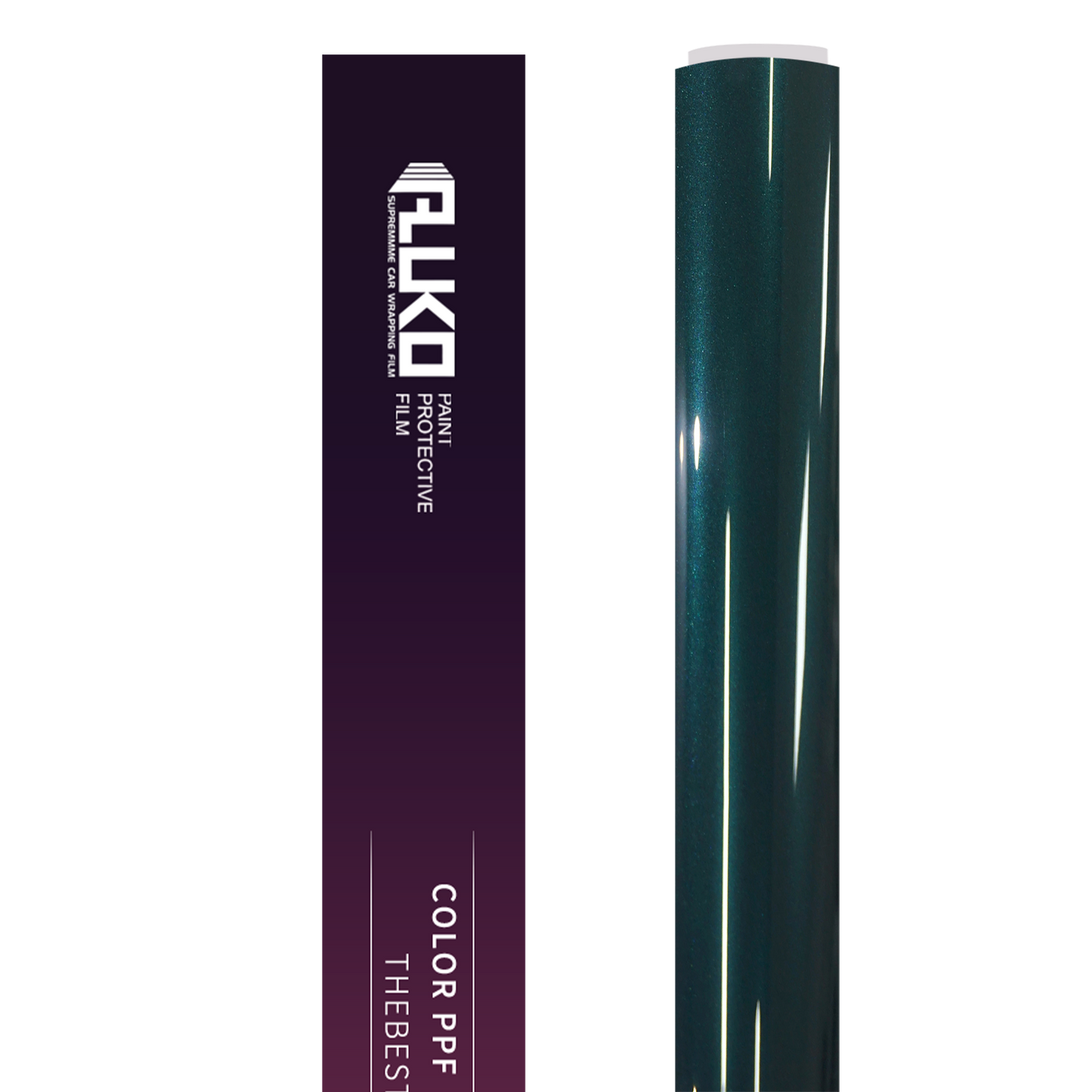 TPU Gloss British Green Colored PPF Paint Protection Film product image 2 - Veloro paint protection film