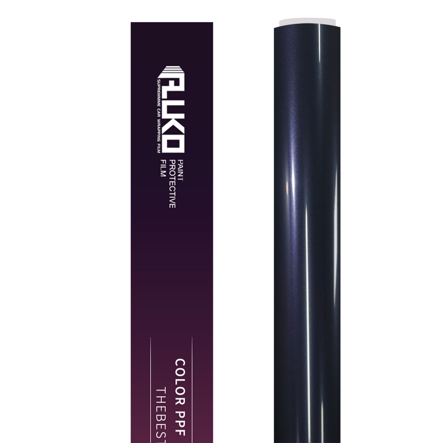 TPU Gloss Charcoal Blue Colored PPF Paint Protection Film product image 2 - Veloro paint protection film