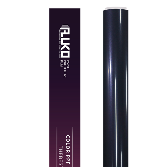 TPU Gloss Charcoal Blue Colored PPF Paint Protection Film product image 2 - Veloro paint protection film