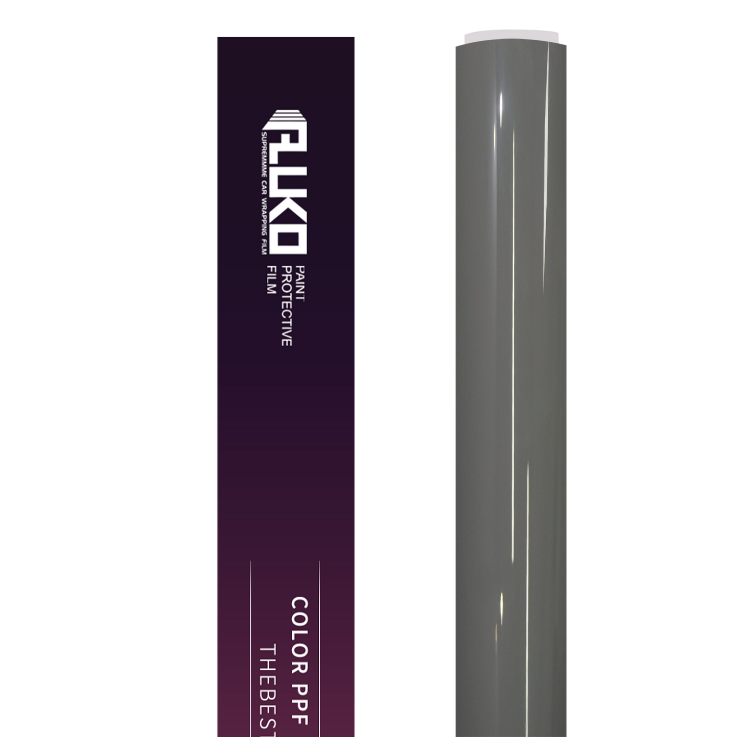 TPU Gloss Dark Chalkn Grey Colored PPF Paint Protection Film product image 2 - Veloro paint protection film
