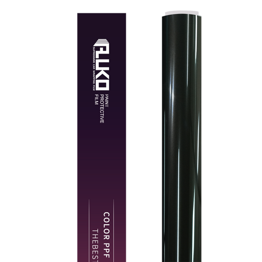 TPU Gloss Liquid Metal Black Colored PPF Paint Protection Film product image 2 - Veloro paint protection film