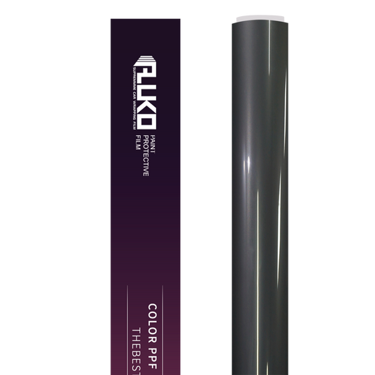 TPU Gloss Liquid Metallic Gunmetal Grey Colored PPF Paint Protection Film product image 2 - Veloro paint protection film