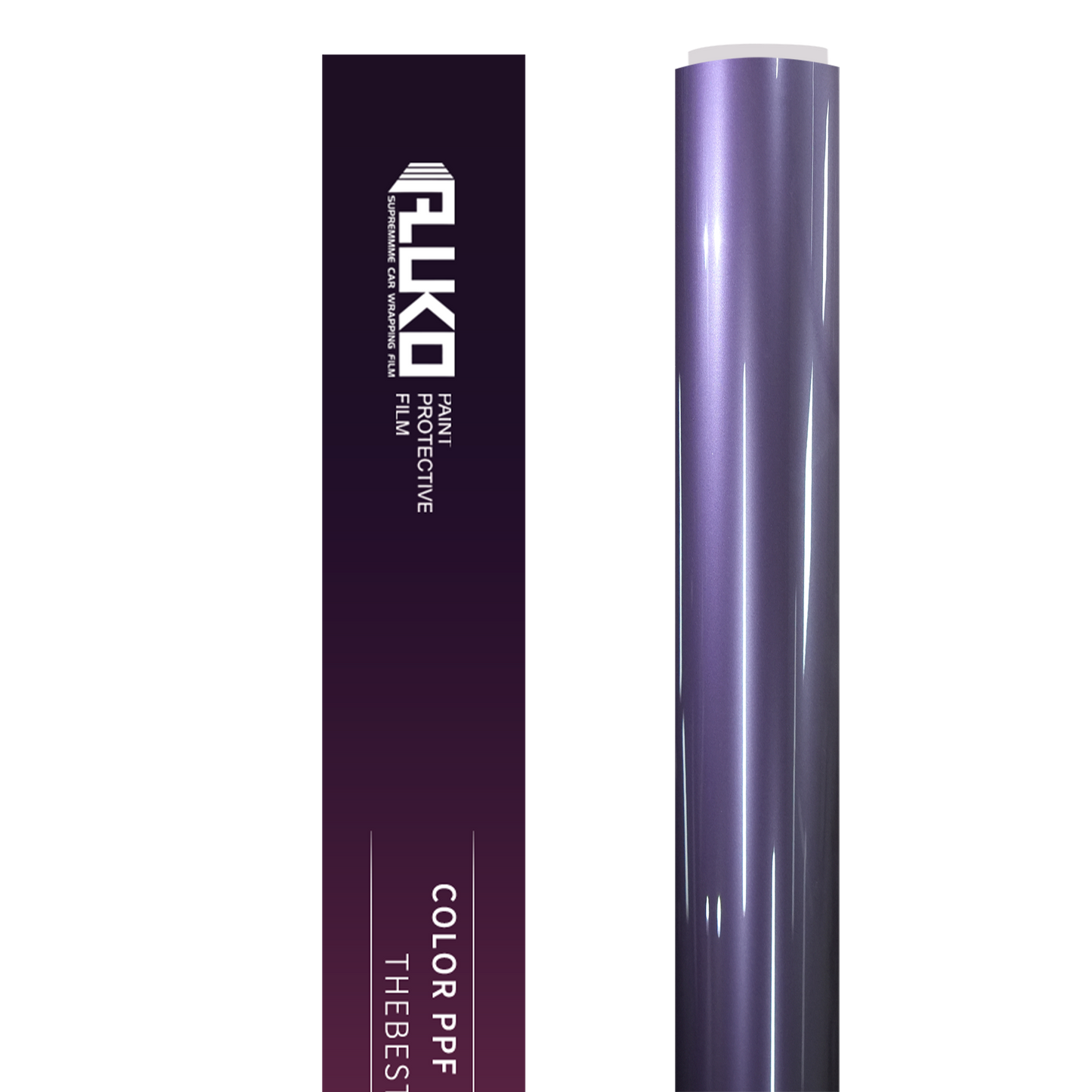 TPU Gloss Liquid Metallic Loganberry Colored PPF Paint Protection Film product image 2 - Veloro paint protection film
