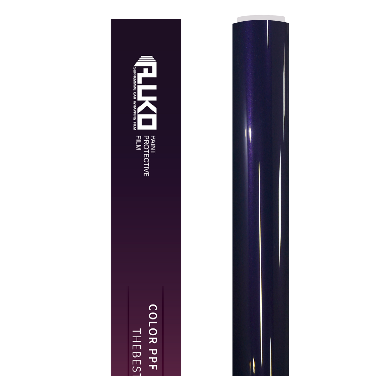 TPU Gloss Liquid Metallic Purple Colored PPF Paint Protection Film product image 2 - Veloro paint protection film