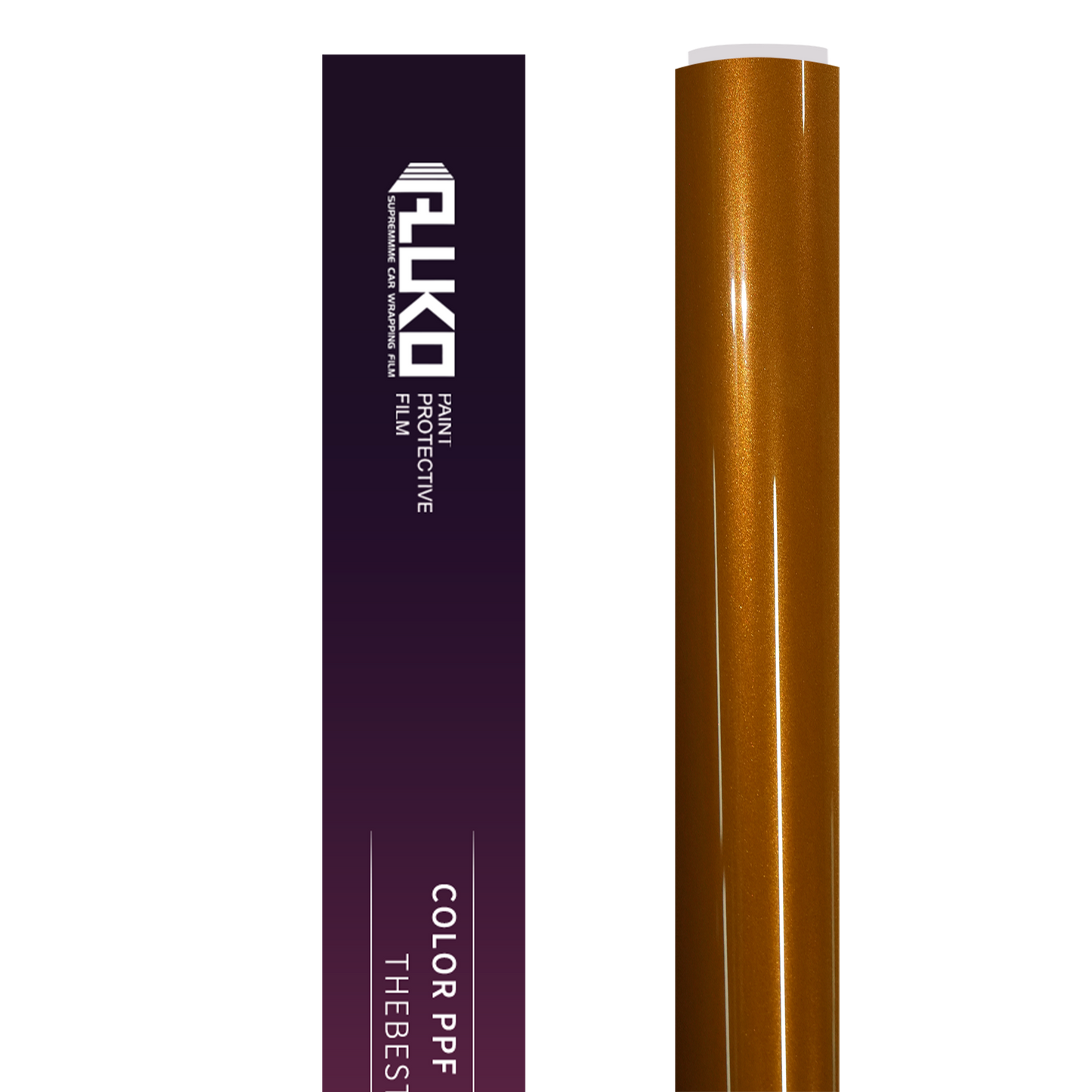 TPU Gloss Madeira Metallic Gold Colored PPF Paint Protection Film product image 3 - Veloro paint protection film