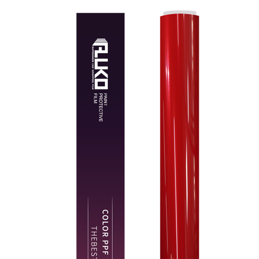 TPU Gloss Magic Flame Gold Red Colored PPF Paint Protection Film product image 2 - Veloro paint protection film