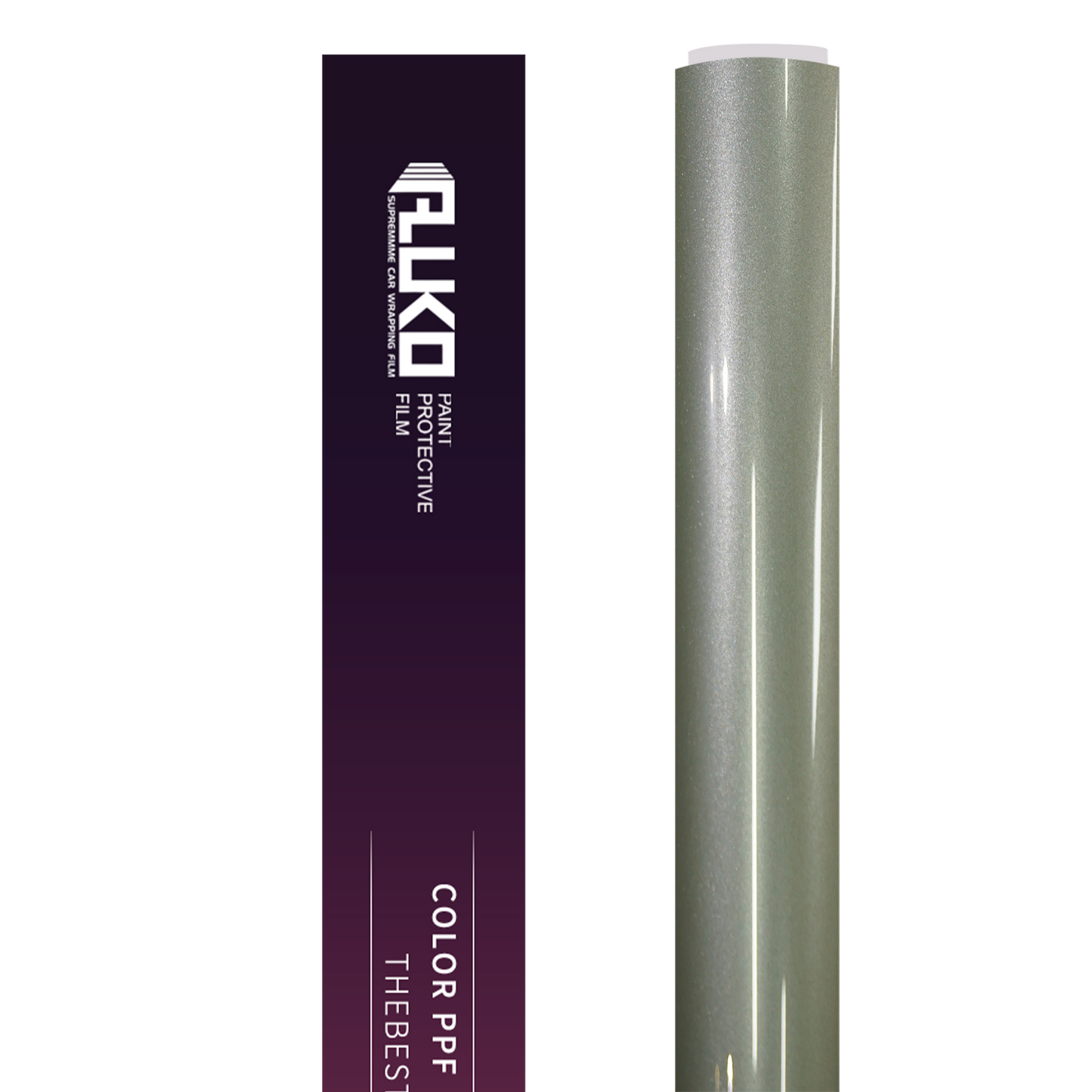 TPU Gloss Metallic Alpine Green Colored PPF Paint Protection Film product image 2 - Veloro paint protection film