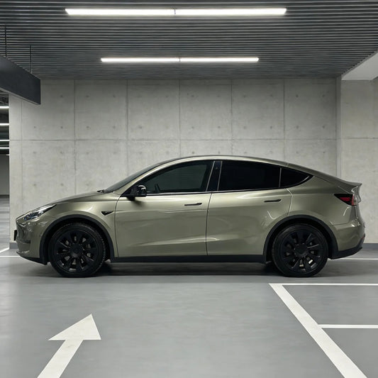 TPU Gloss Metallic Aventurine Green Colored PPF Paint Protection Film product image 2 - Veloro paint protection film