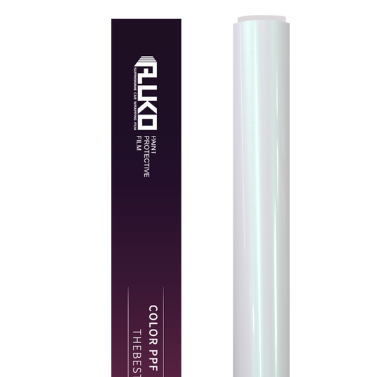 TPU Gloss Metallic Chameleon Dawning White Colored PPF Paint Protection Film product image 2 - Veloro paint protection