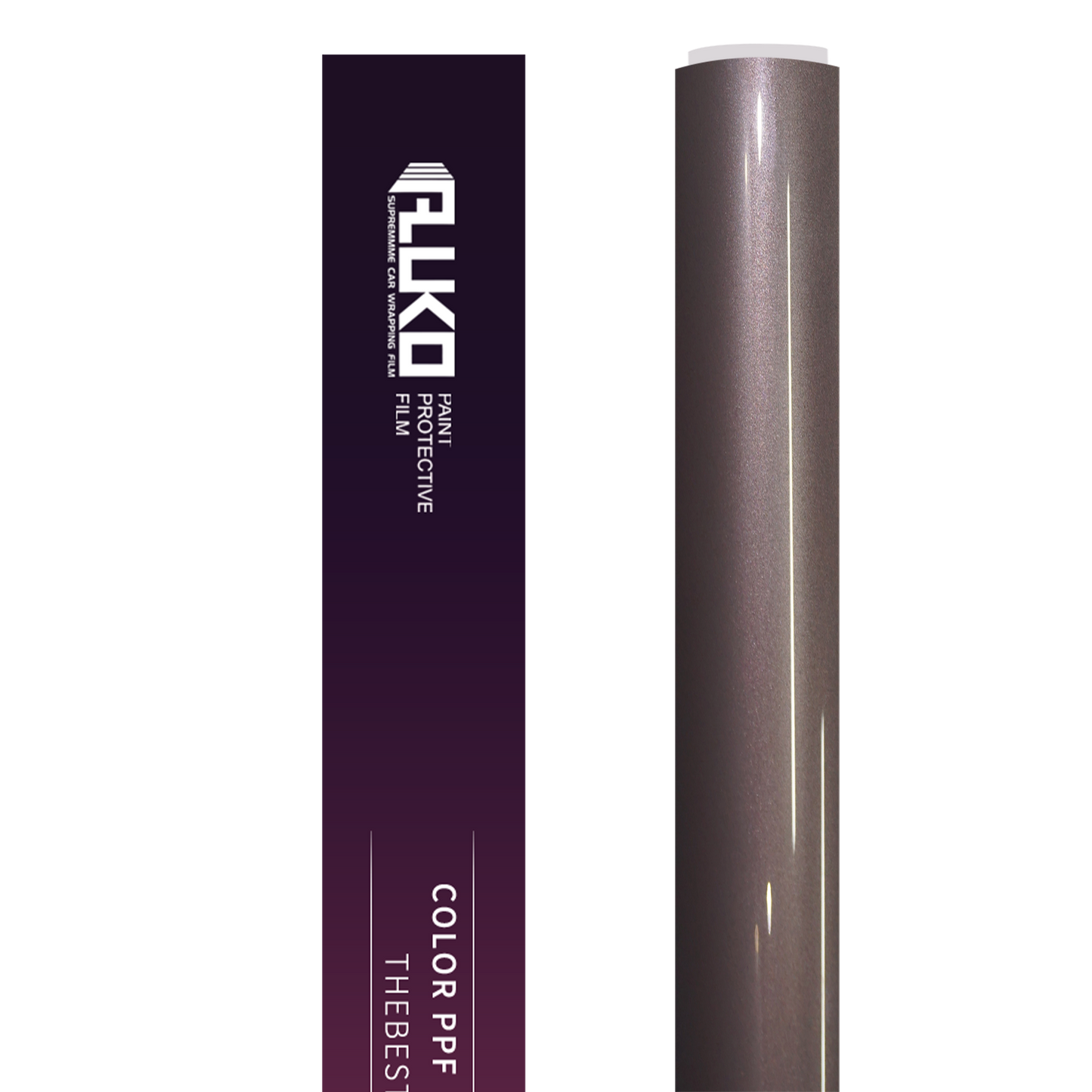 TPU Gloss Metallic Frozen Berry Pink Colored PPF Paint Protection Film product image 3 - Veloro paint protection film