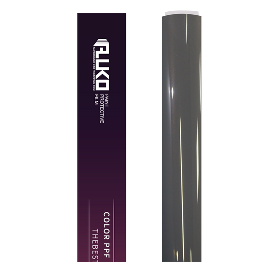 TPU Gloss Metallic Glitter Grey Colored PPF Paint Protection Film product image 2 - Veloro paint protection film