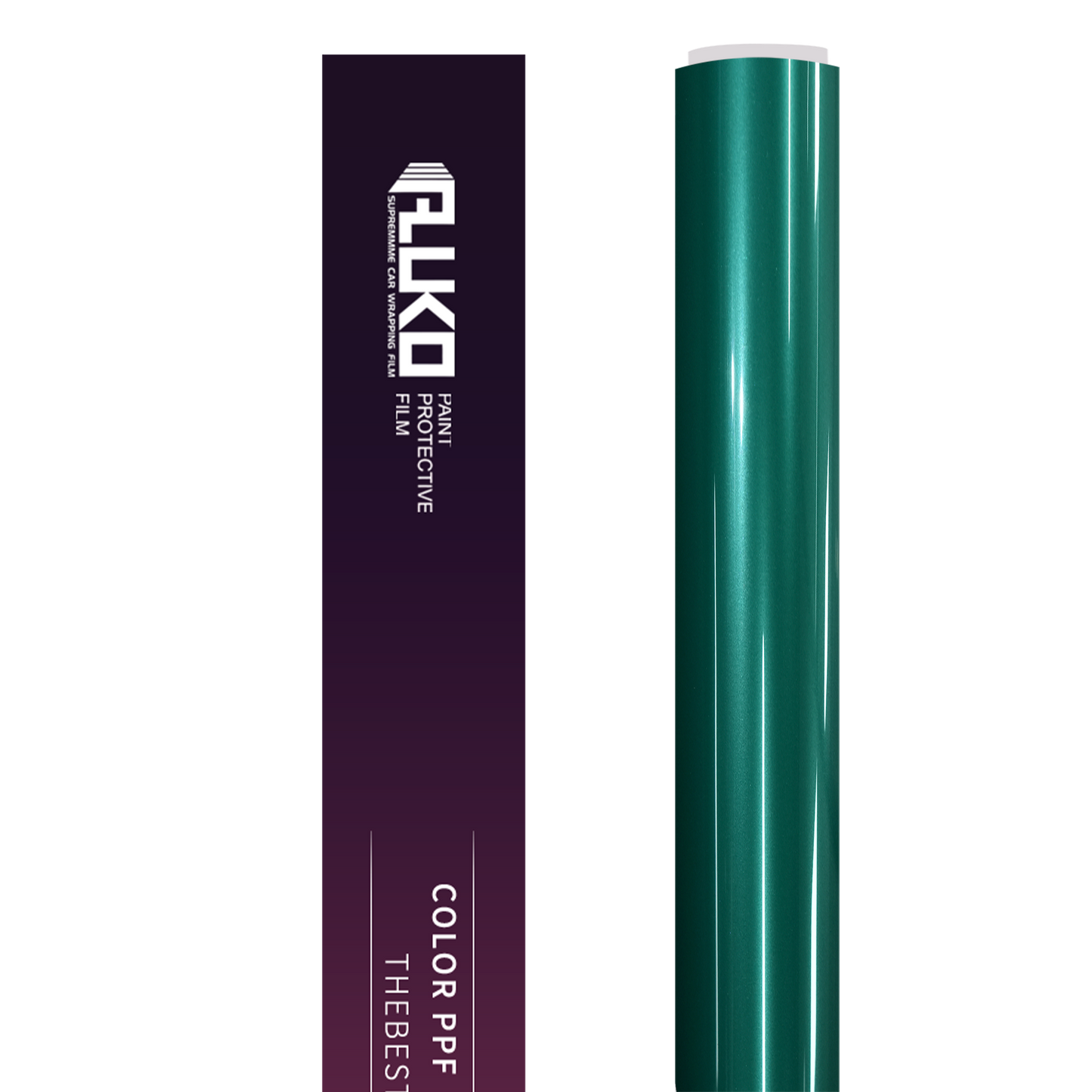 TPU Gloss Metallic Jade Elegant Green Colored PPF Paint Protection Film product image 2 - Veloro paint protection film