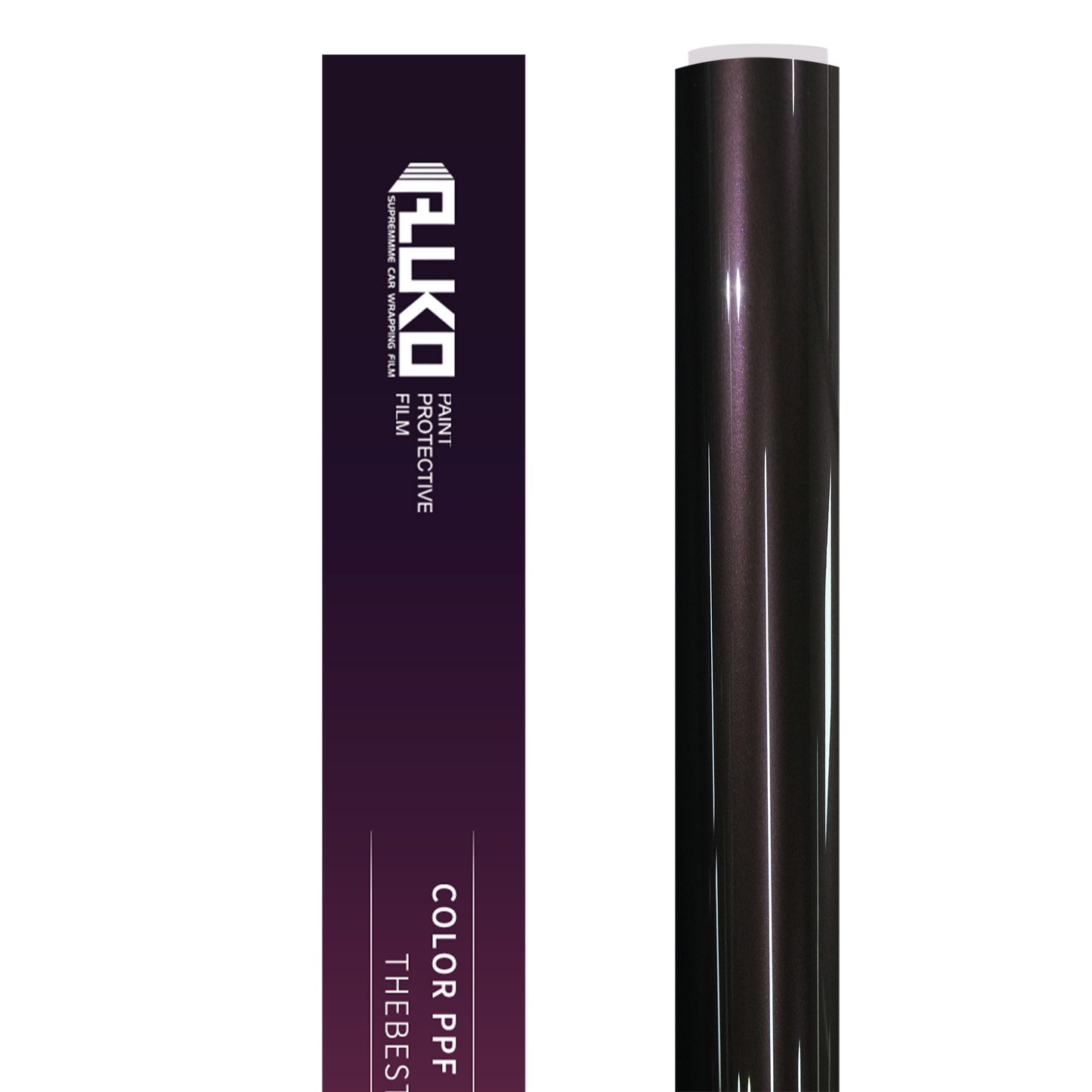 TPU Gloss Metallic Librae Purple Colored PPF Paint Protection Film product image 2 - Veloro paint protection film