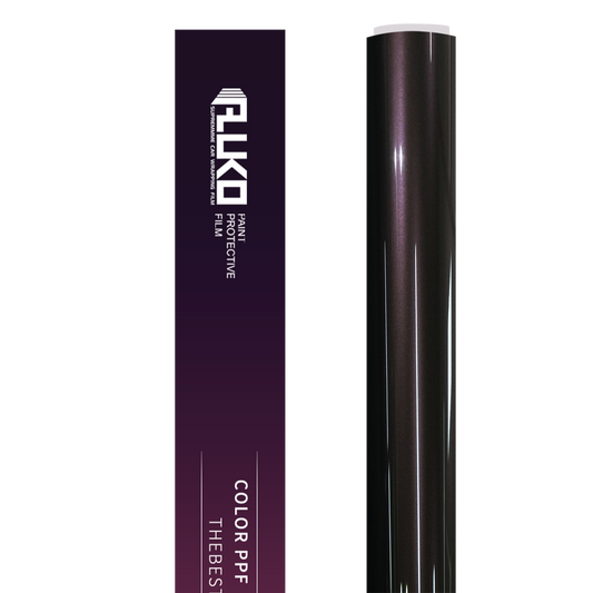 TPU Gloss Metallic Librae Purple Colored PPF Paint Protection Film product image 2 - Veloro paint protection film