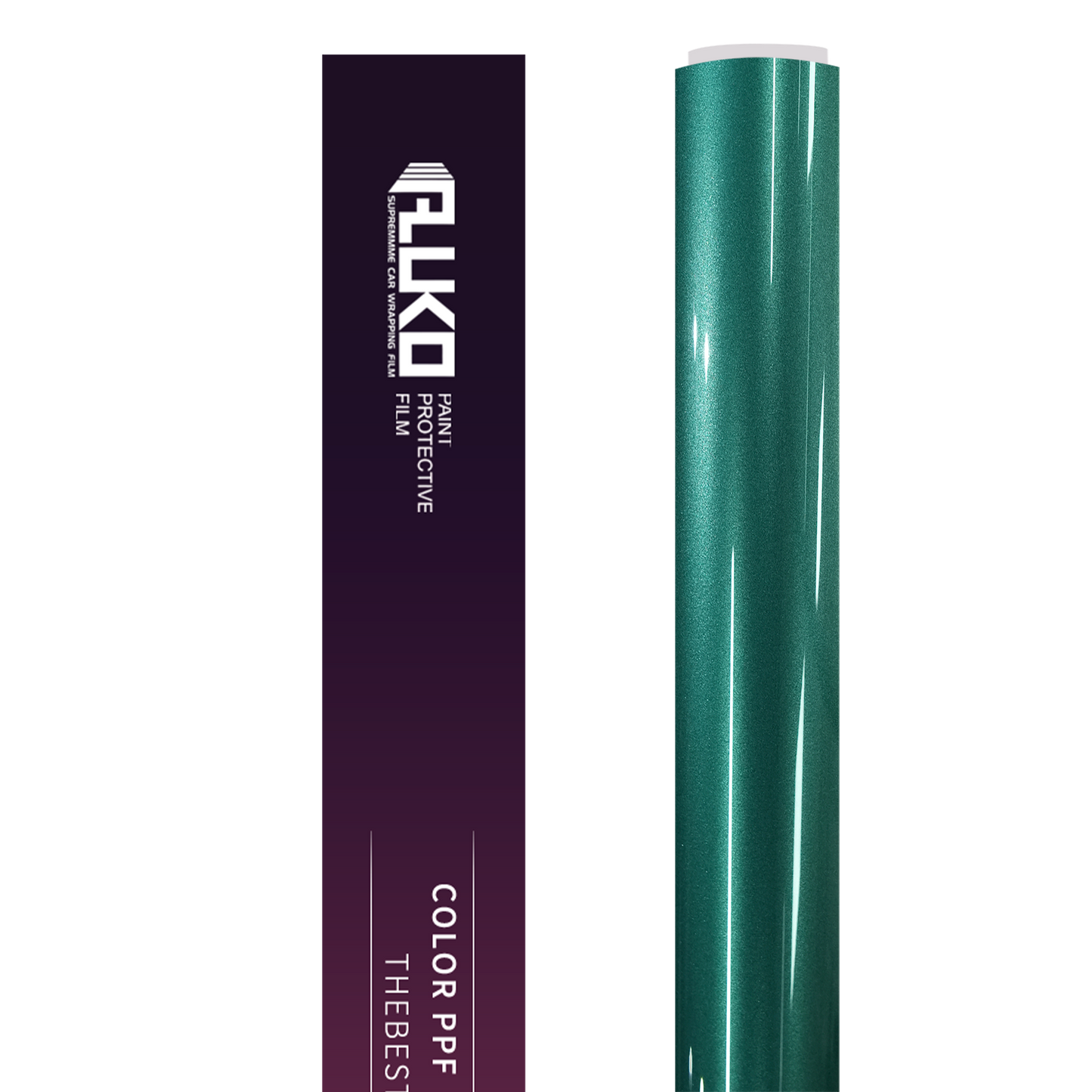 TPU Gloss Metallic Martin Racing Green Colored PPF Paint Protection Film product image 2 - Veloro paint protection film
