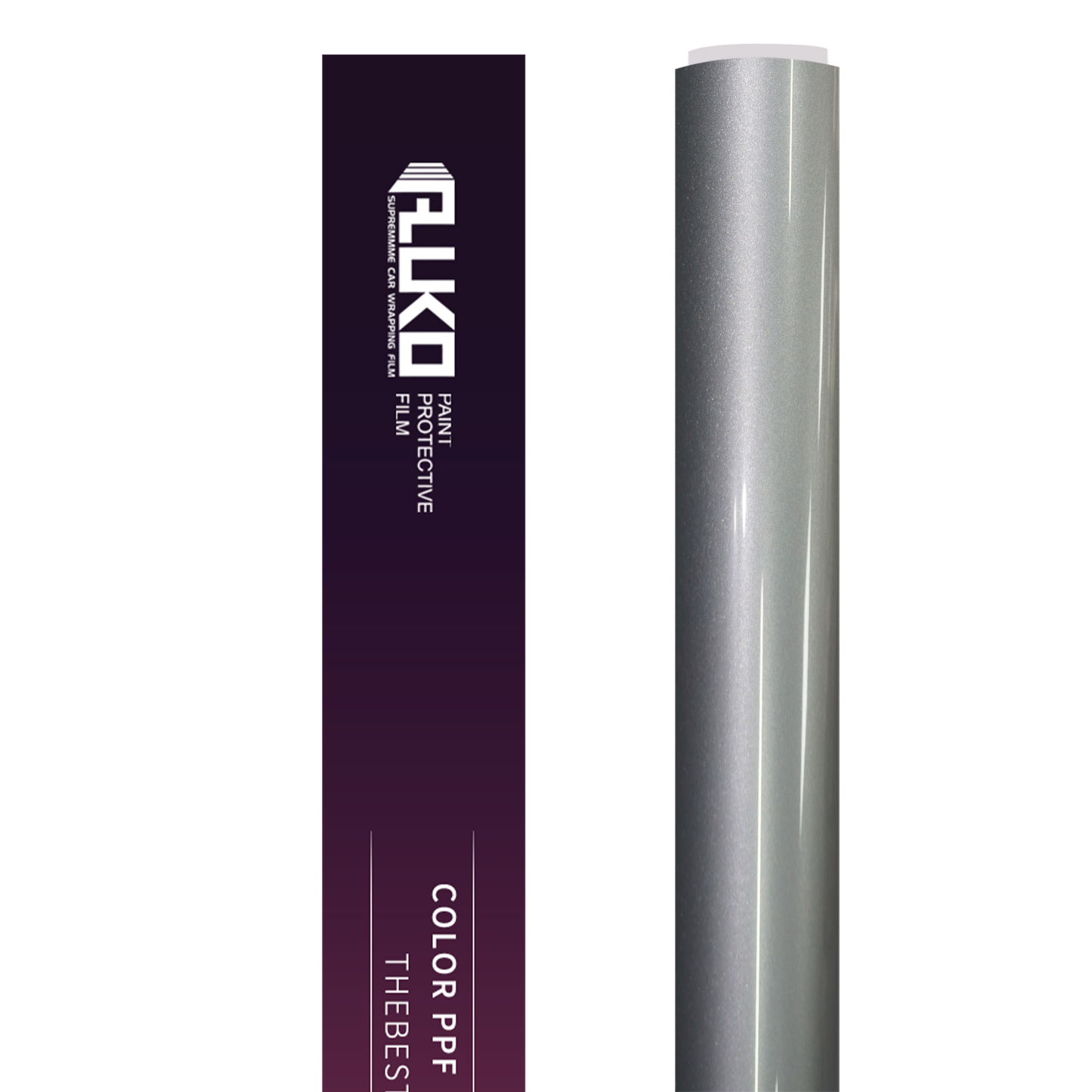 TPU Gloss Metallic Porsche GT Silver Colored PPF Paint Protection Film product image 3 - Veloro paint protection film
