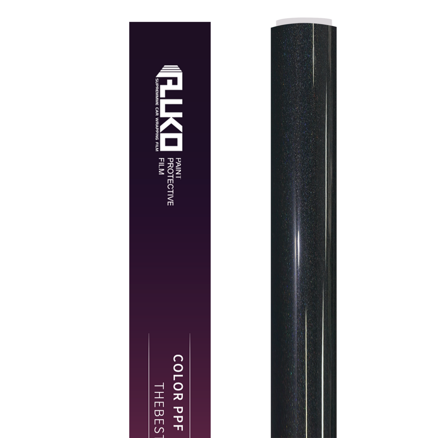 TPU Gloss Metallic Rainbow Laser Black Color PPF Paint Protection Film product image 2 - Veloro paint protection film
