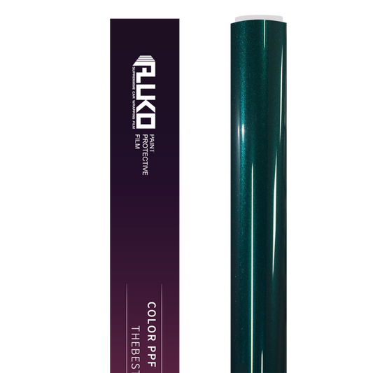 TPU Gloss Metallic Sand Green Colored PPF Paint Protection Film product image 2 - Veloro paint protection film