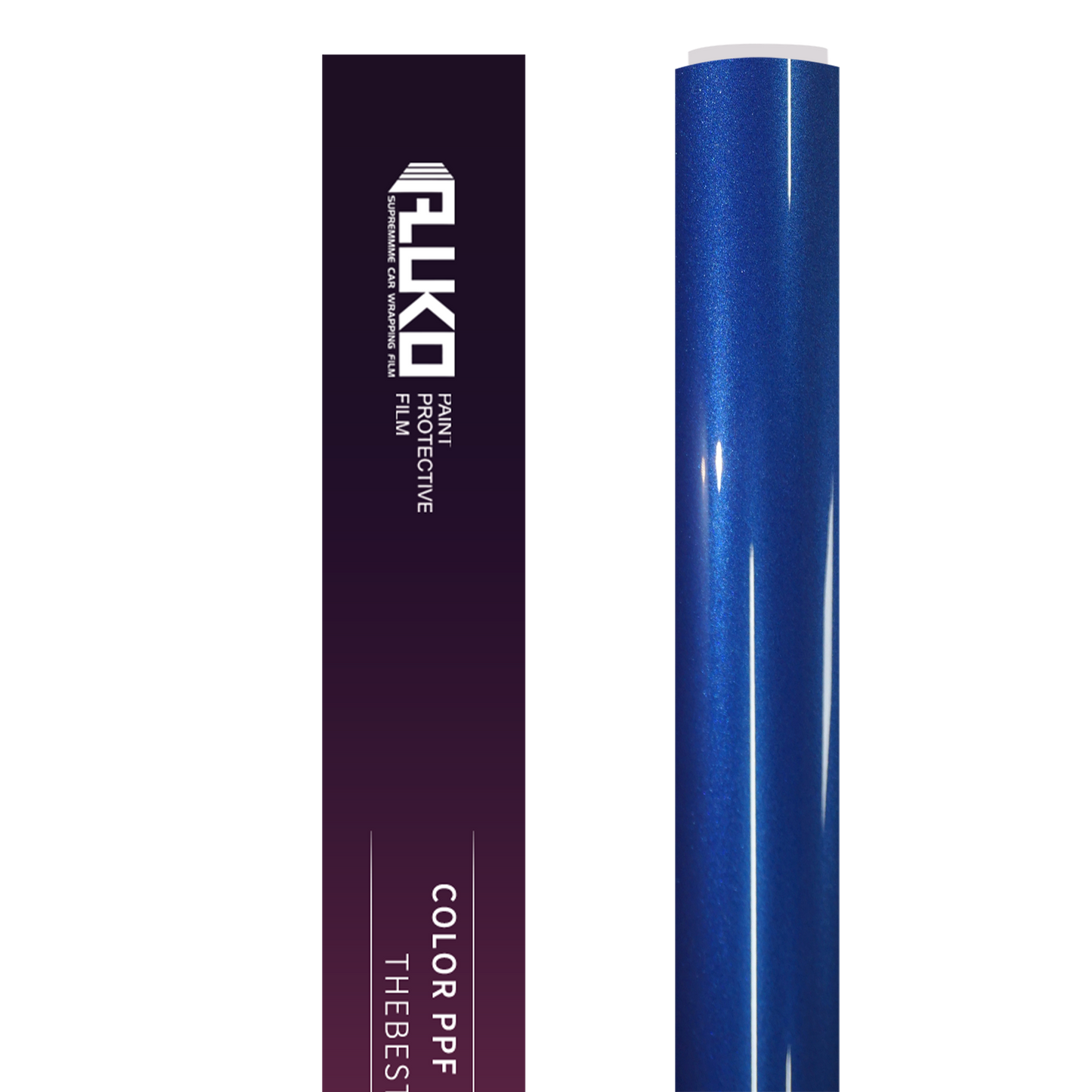 TPU Gloss Metallic Sepang Blue Colored PPF Paint Protection Film product image 2 - Veloro paint protection film