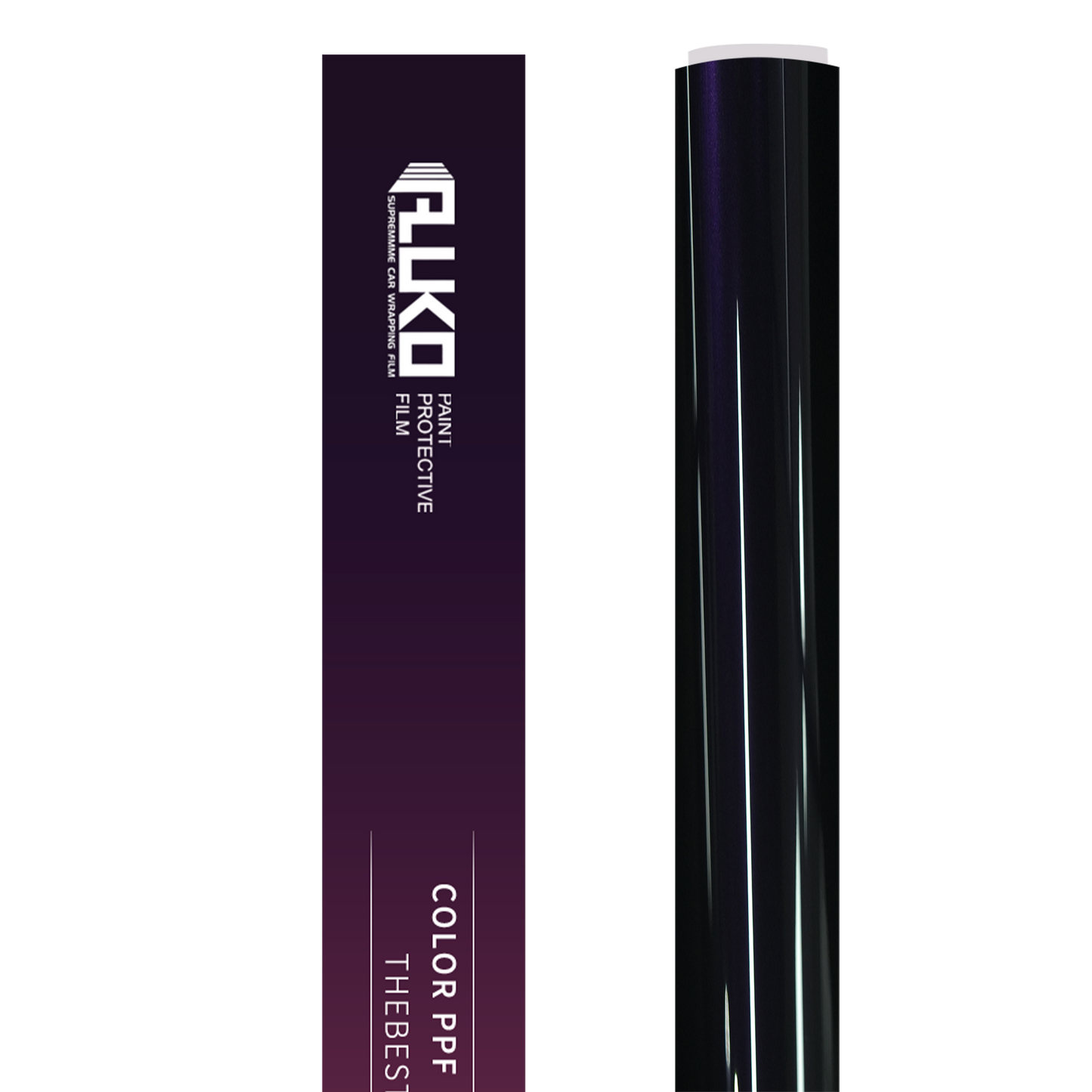 TPU Gloss Metallic Super Purple Colored PPF Paint Protection Film product image 2 - Veloro paint protection film
