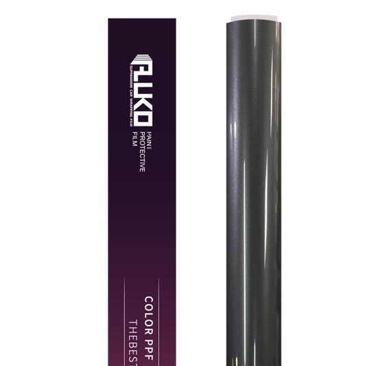 TPU Gloss Metallic Tungsten Colored PPF Paint Protection Film product image 2 - Veloro paint protection film