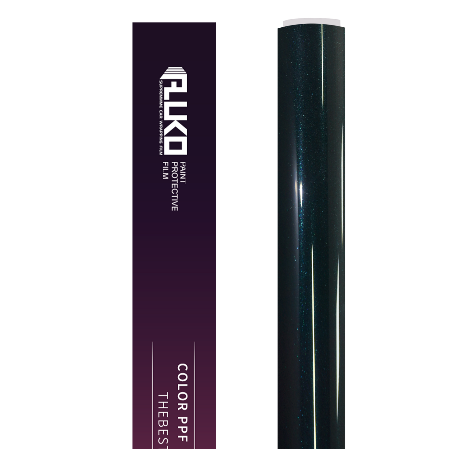 TPU Gloss Metallic Verdant Green Colored PPF Paint Protection Film product image 2 - Veloro paint protection film