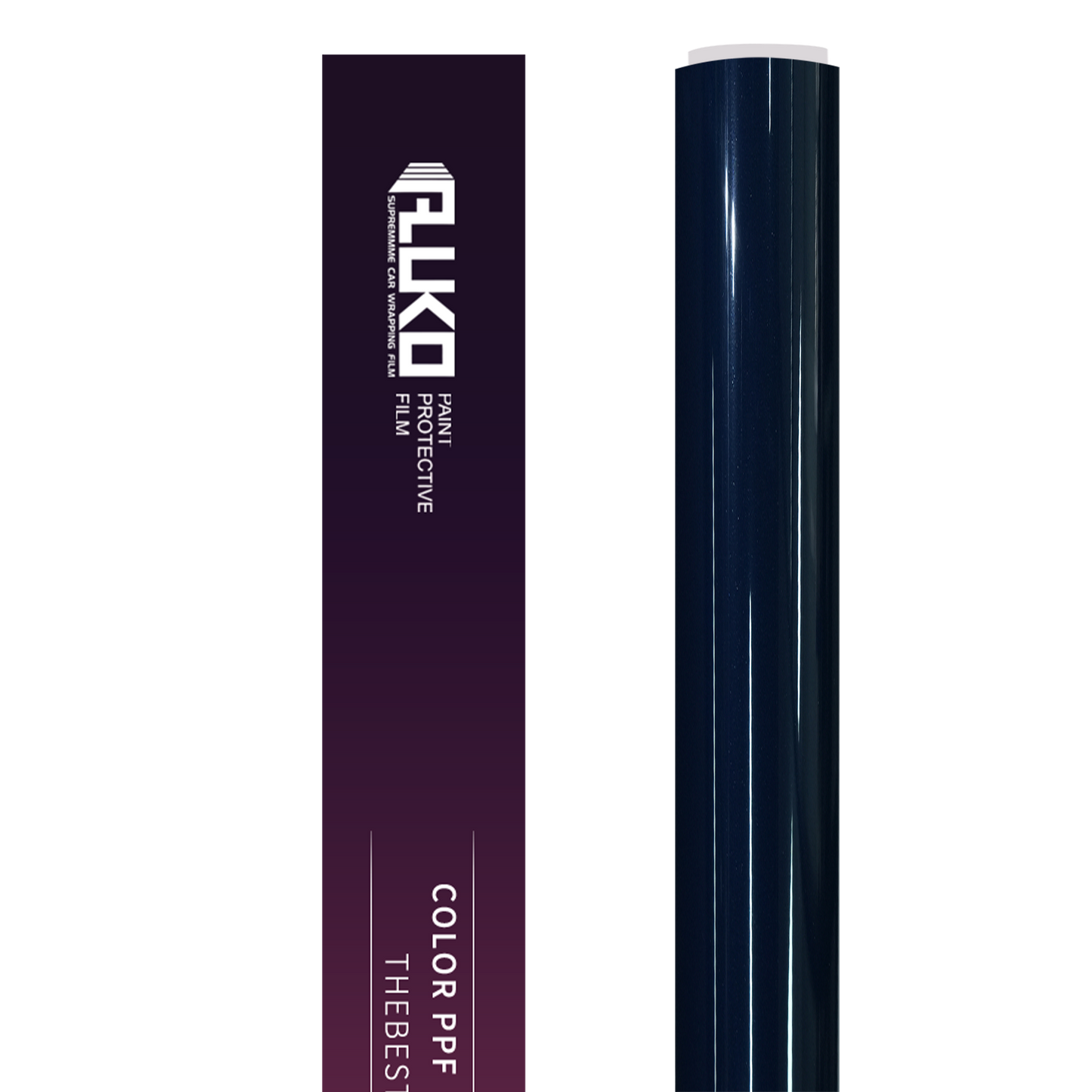 TPU Gloss Metallic Montego Blue Colored PPF Paint Protection Film product image 2 - Veloro paint protection film