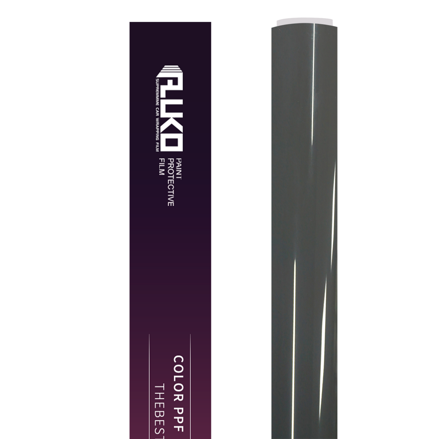 TPU Gloss Nano Grey Colored PPF Paint Protection Film product image 2 - Veloro paint protection film