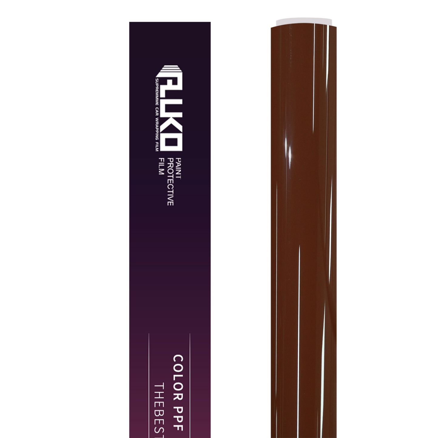 TPU Gloss Paint Chocolate Colored PPF Paint Protection Film product image 2 - Veloro paint protection film