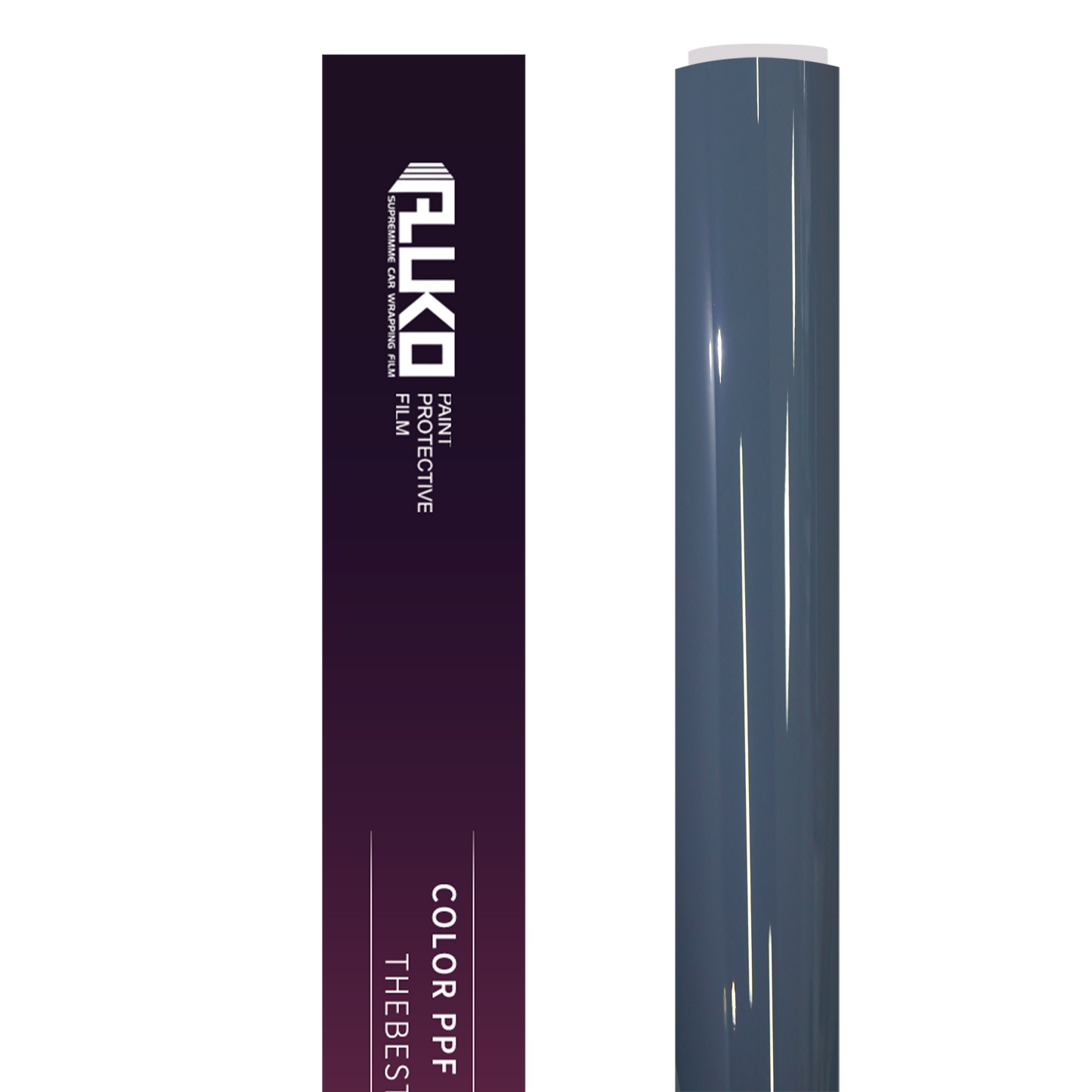TPU Gloss Slate Grey Colored PPF Paint Protection Film product image 2 - Veloro paint protection film