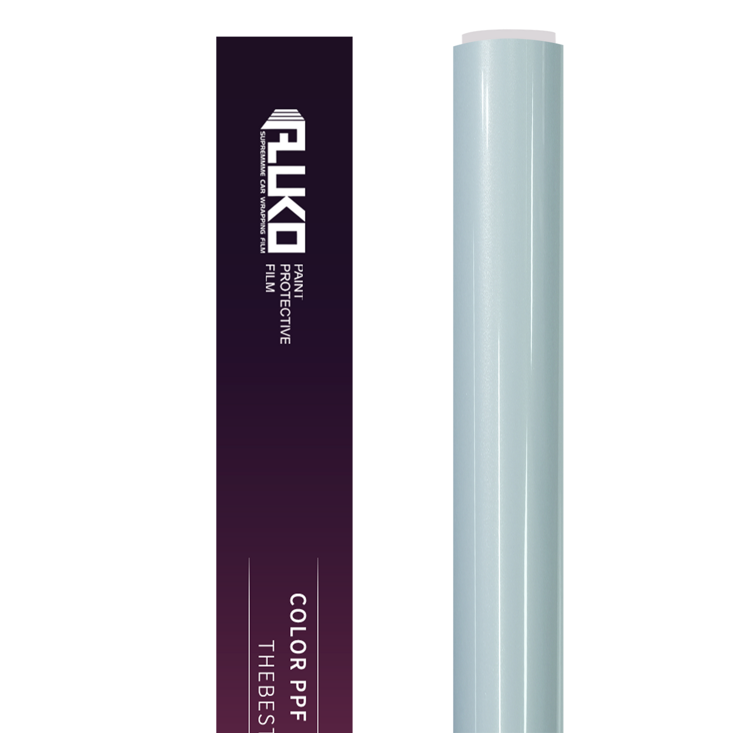 TPU Gloss Soaring Grey Metallic Colored PPF Paint Protection Film product image 2 - Veloro paint protection film
