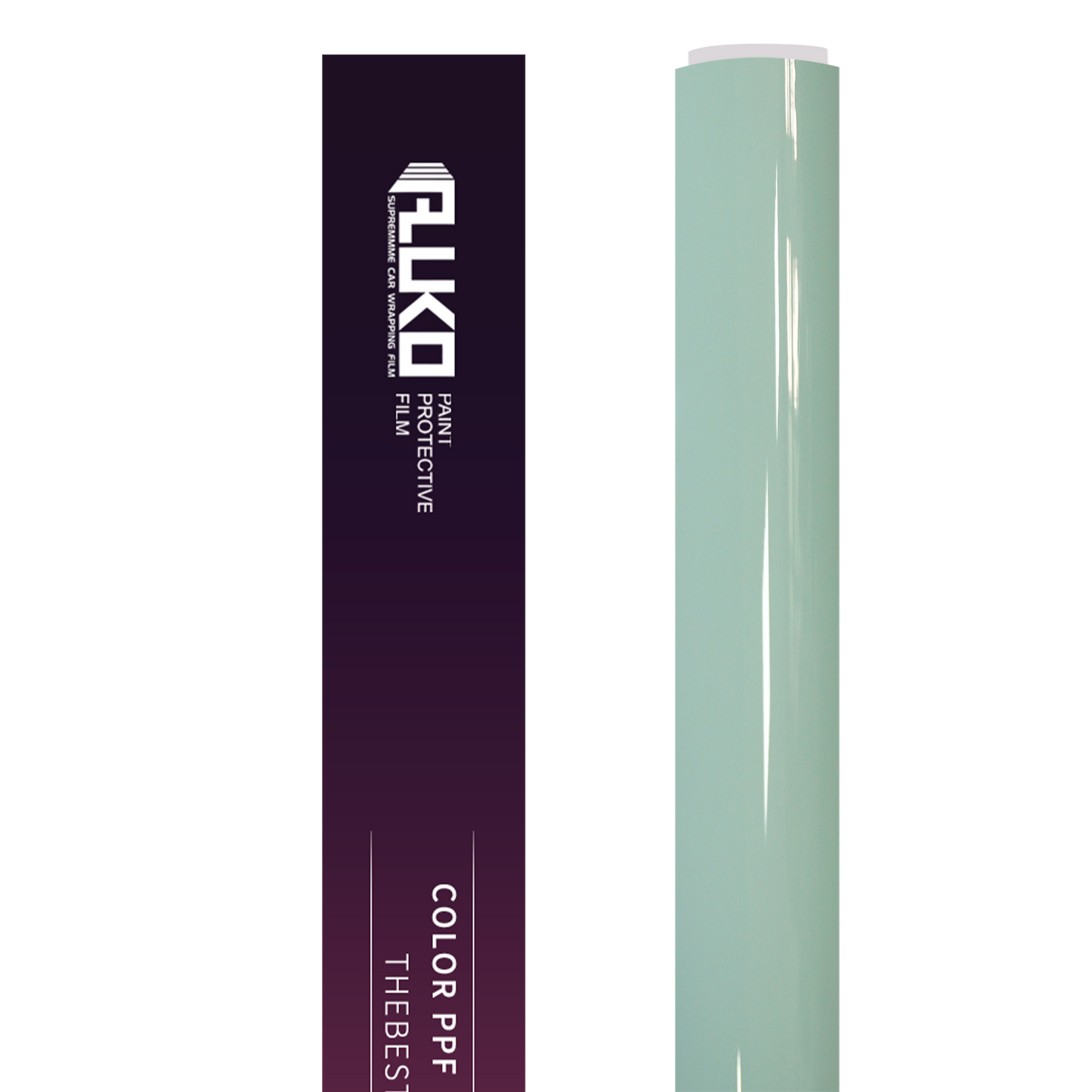 TPU Glossy Cragginess Green Colored PPF Paint Protection Film product image 3 - Veloro paint protection film