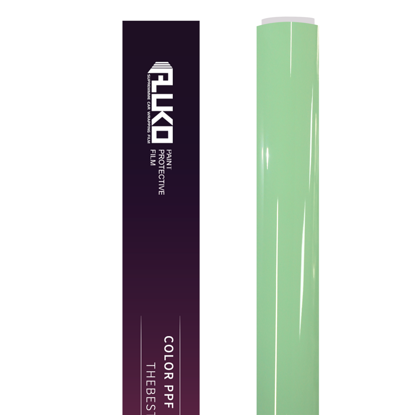 TPU Glossy Hazy Green Colored PPF Paint Protection Film product image 3 - Veloro paint protection film