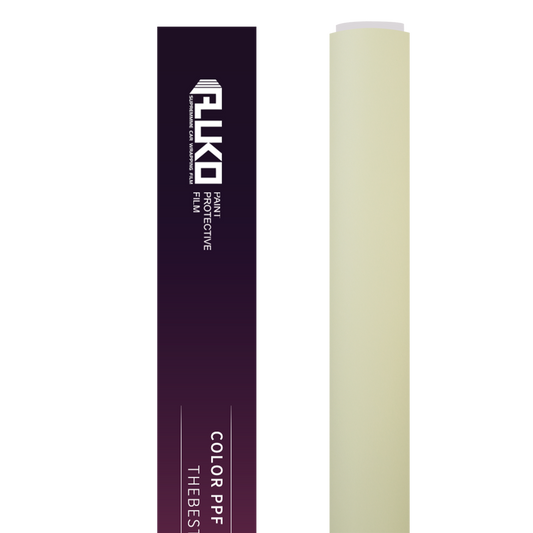 TPU Matte Desert Yellow Colored PPF Paint Protection Film product image 2 - Veloro paint protection film
