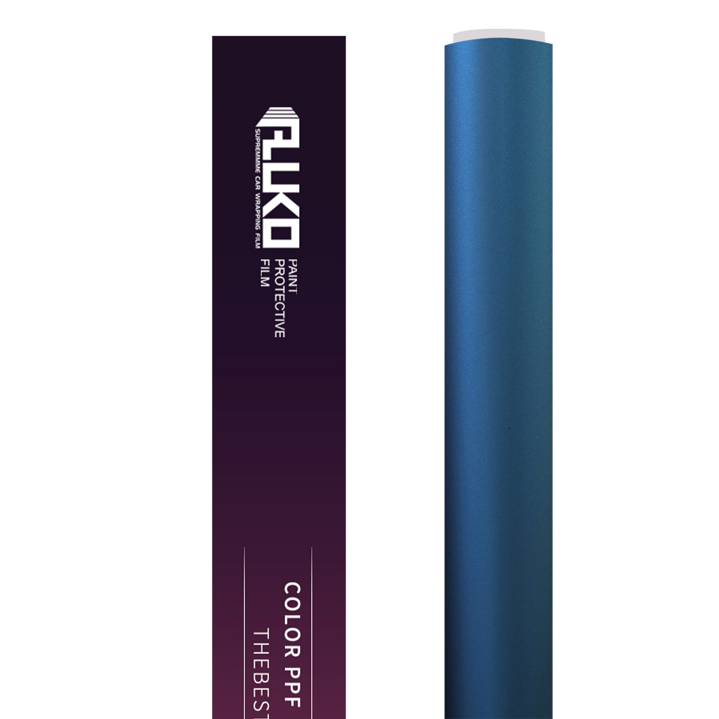 TPU Matte Magic Flame Dark Blue Colored PPF Paint Protection Film product image 2 - Veloro paint protection film