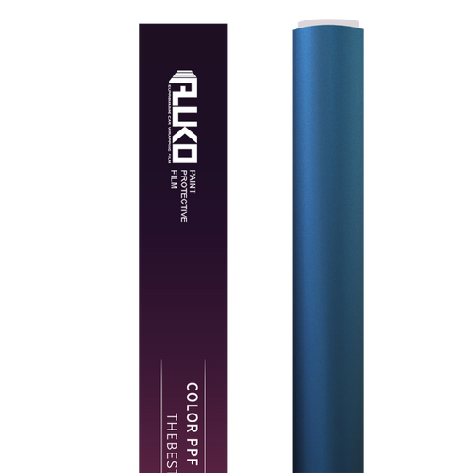TPU Matte Magic Flame Dark Blue Colored PPF Paint Protection Film product image 2 - Veloro paint protection film